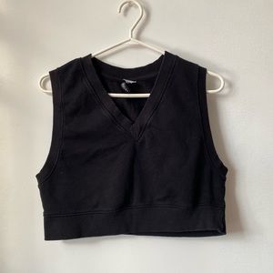 Haut pas de manche noir du H&M taille S